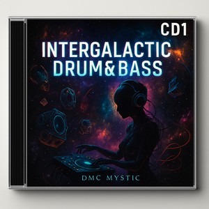 Dans Intergalactic Drum&Bass Vol.1, chaque morceau est une planète, chaque rythme une orbite, chaque voix un signal venu du fond du cosmos. Le drum & bass y devient langage, souffle, vibration étrangère. Les 16 titres forment une constellation sonore où l’inconnu règne, où les basses respirent comme des créatures stellaires, où les voix flottent comme des messages perdus dans l’espace. Un voyage au-delà du réel, un DnB qui ne ressemble à rien d’humain.